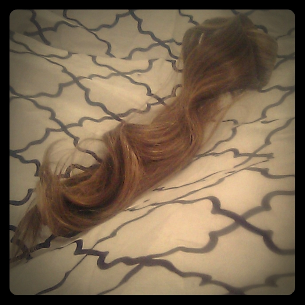 Invisible Dirty Blonde Halo Hair Extension